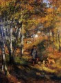 jules le couer in fontainebleau forest Pierre Auguste Renoir